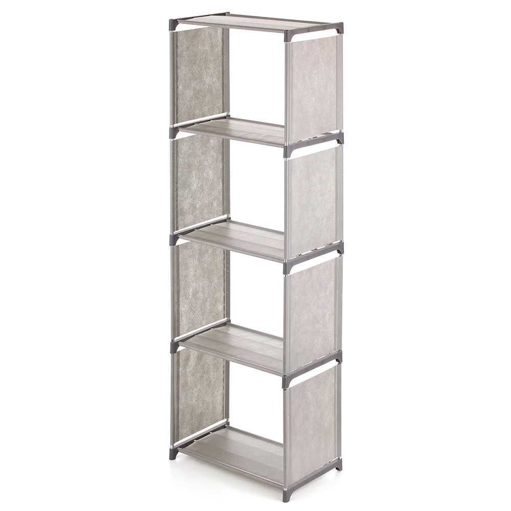 5Shelf Bookcase Book Shelves Bookshelf Storage Bin Books Display