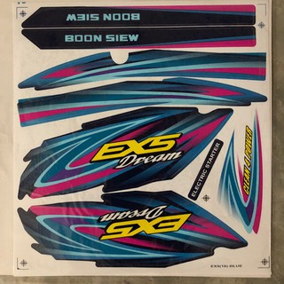 Ex5 (10) Body sticker Stripe EX5 DREAM | Shopee Malaysia