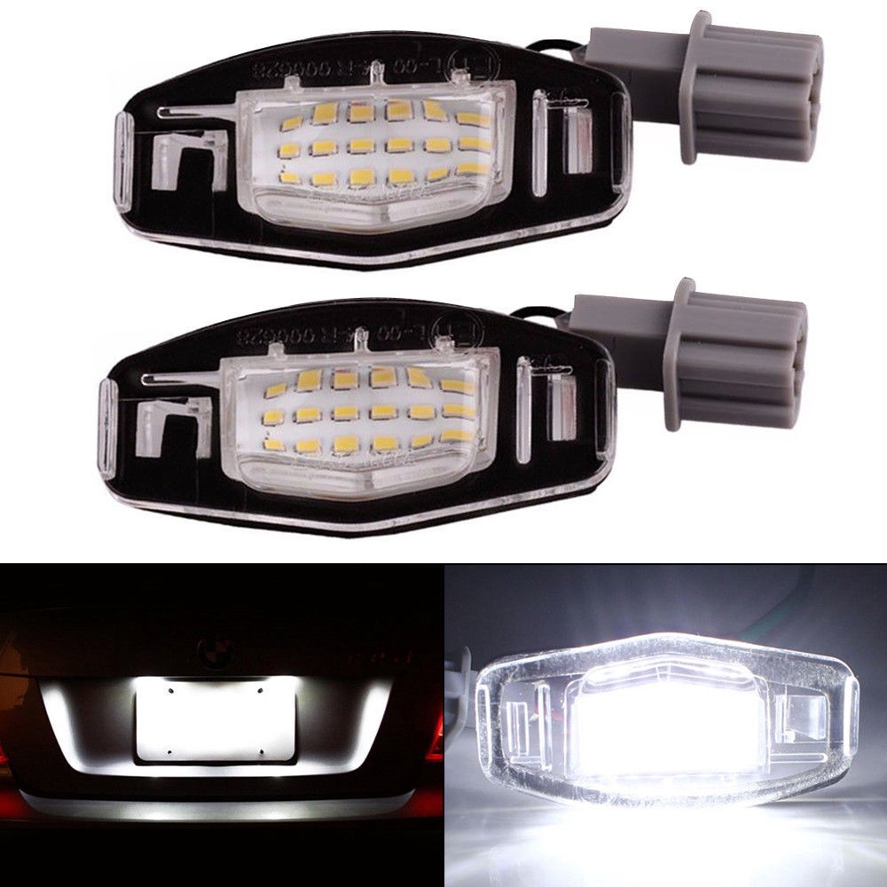 2012 acura tl license plate light