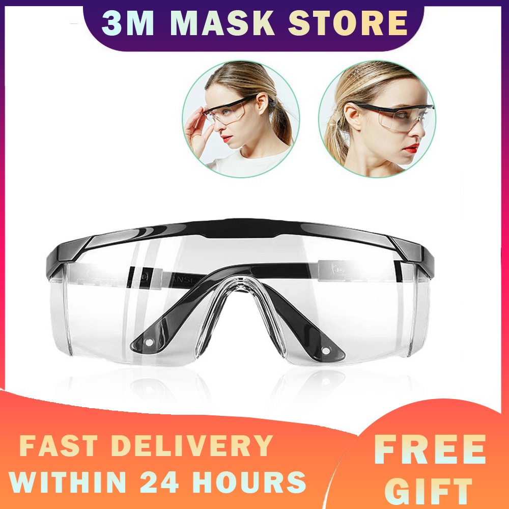 Transparent Safety Goggles Effectively Anti Infection Eyes Shield Anti ...