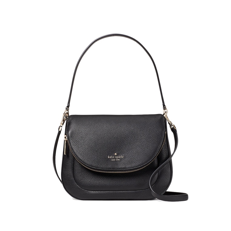 Kate Spade Leila Medium Shoulder Bag - Black | Shopee Malaysia