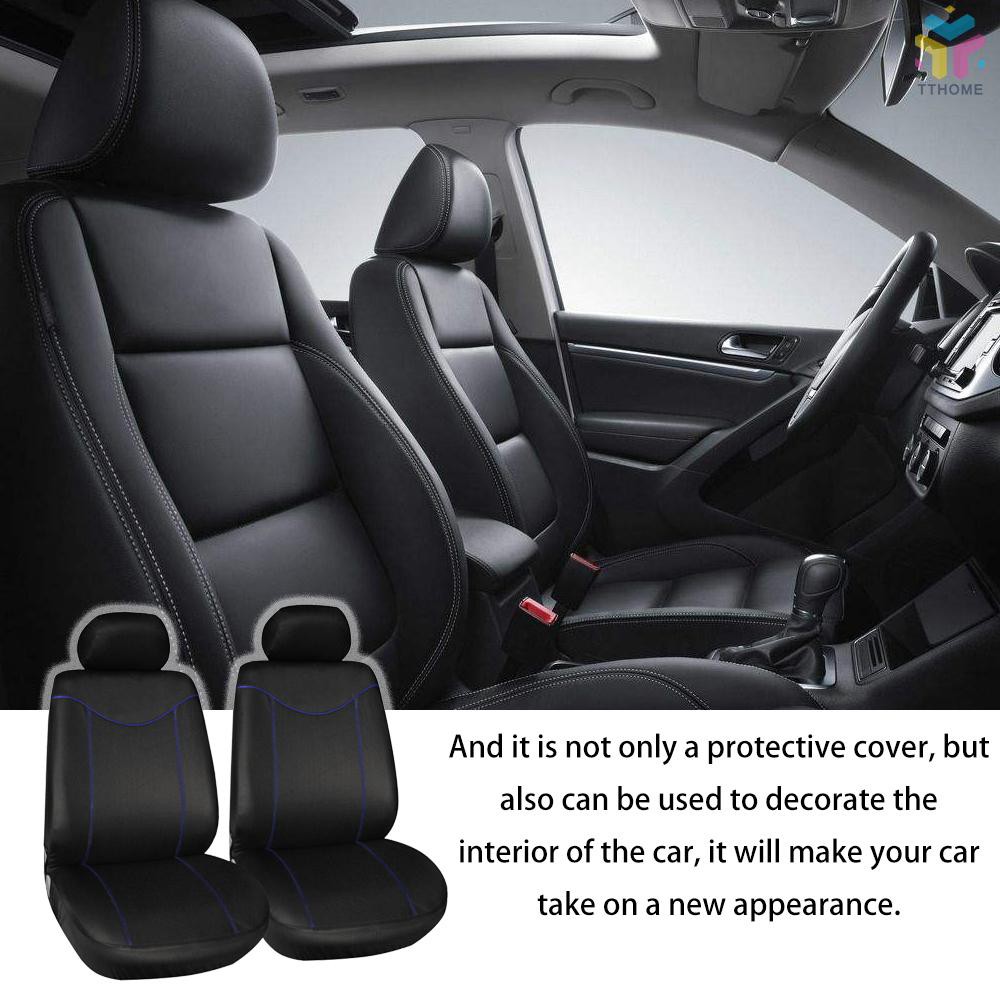 T T 9 Pieces Set Car Universal Car Front Seat Cover Automotive
