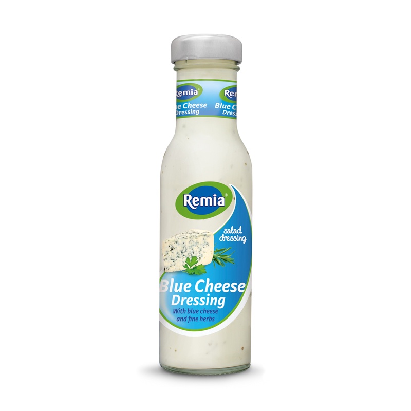 Remia Salad Cream Dressing, Garlic Dressing, Thousand Island, Blue Cheese Dressing, Caesar, Italian, French 255g