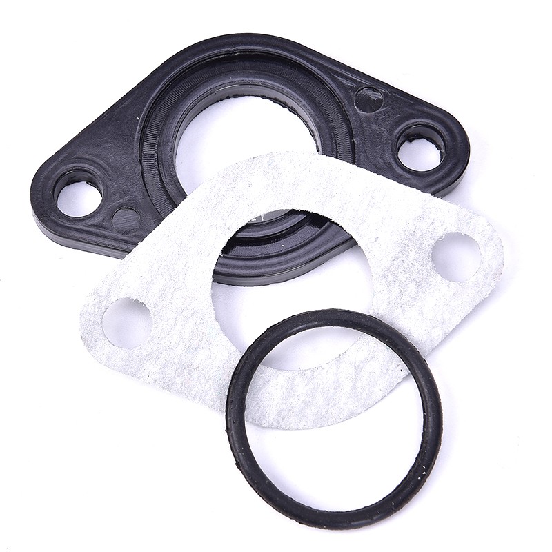 STONEDER 2Pcs 28mm Intake Manifold Spacer Insulator Gasket For Pit Dirt Bike Moped Scooter 