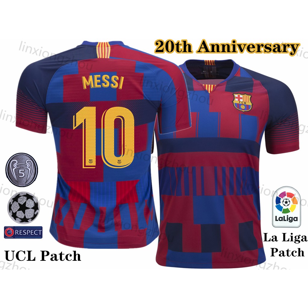 barcelona jersey anniversary