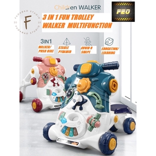 modern baby push walker