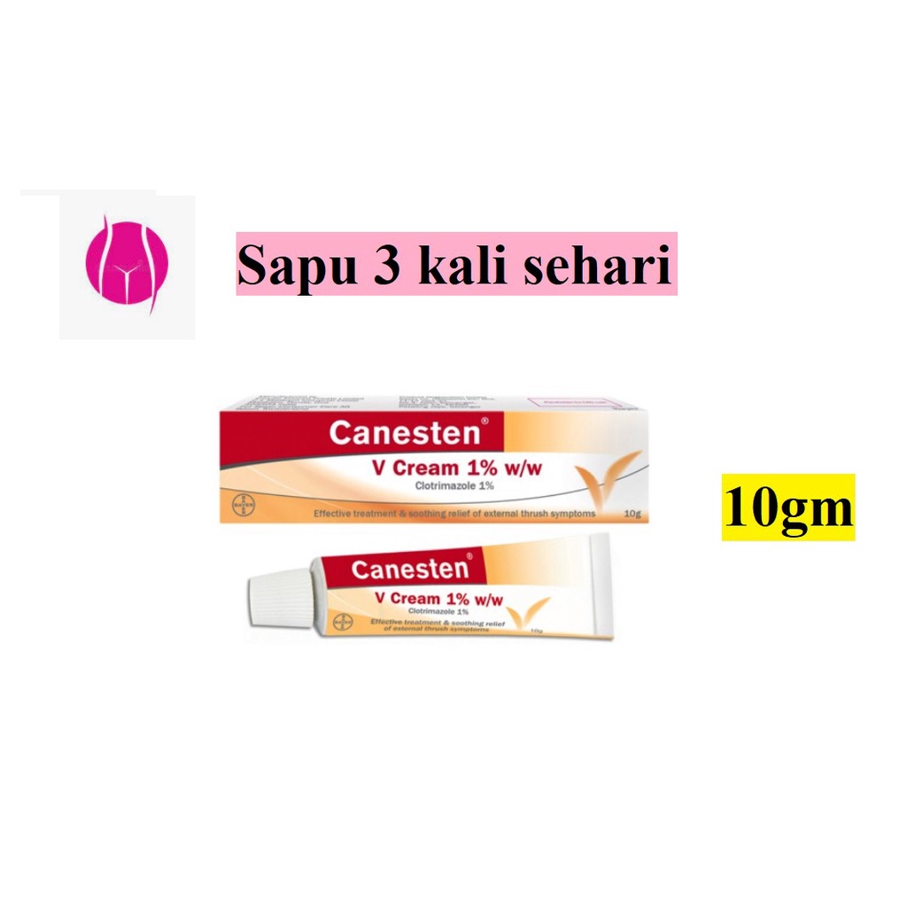 CANESTEN V CREAM 10G KEPUTIHAN, KEGATALAN TEMPAT SULIT Shopee Malaysia