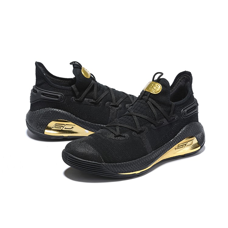curry 6 black and gold