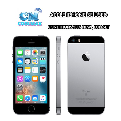 Iphone Se Used Fullset Conditions 90 New Shopee Malaysia