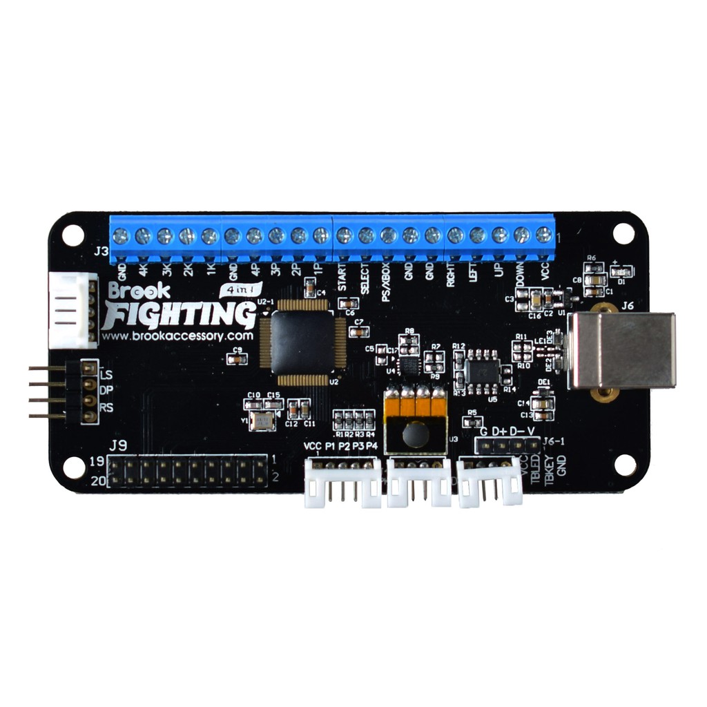 Brook Universal Fighting Board Ufb Pin Pre Added For Xbox One Xbox 360 Ps4 Ps3 Wiii U Pc Shopee Malaysia