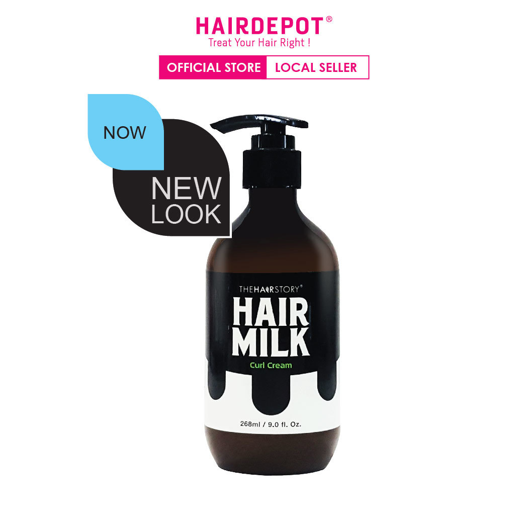 THS Hair Milk Curl Cream For All Hair Type (268ml) Shopee Malaysia