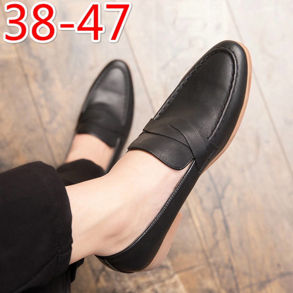 formal black shoes without laces