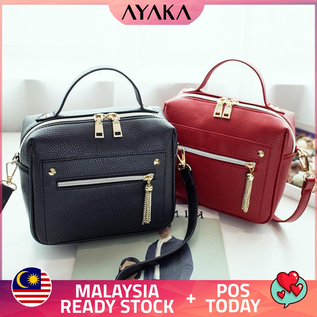 READY STOCK💝 AYAKA Women Handbag Classy Sling Bag Elegant Shoulder Bags ...