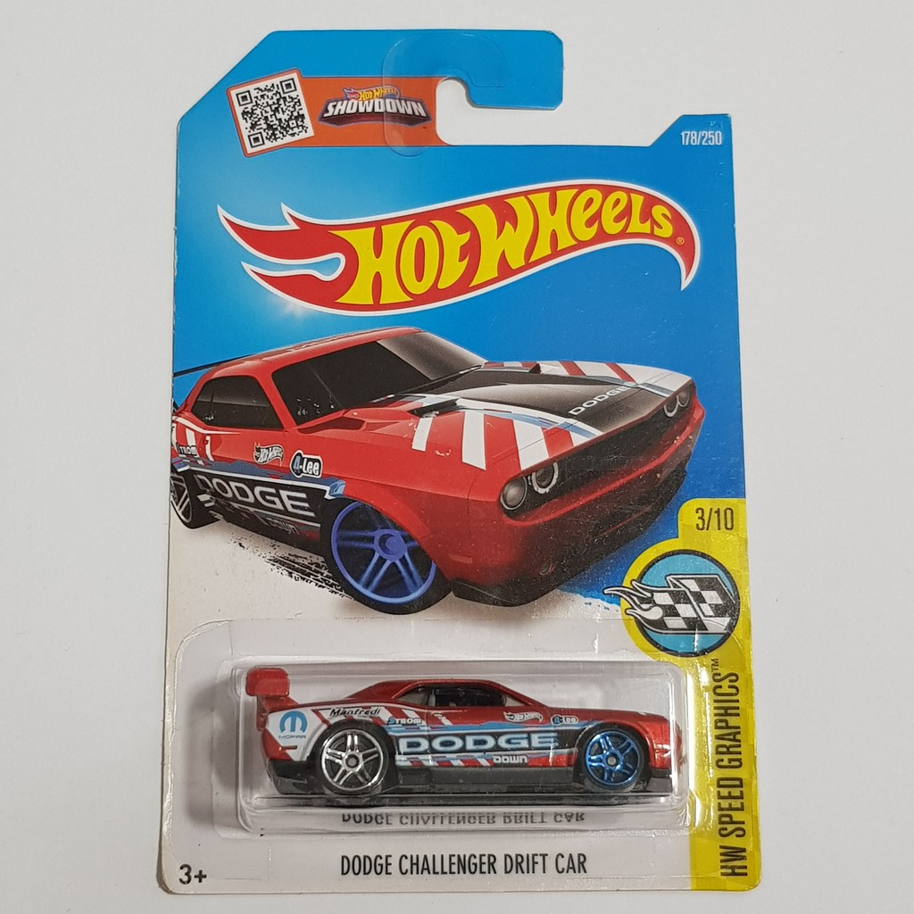 hot wheels dodge challenger drift car