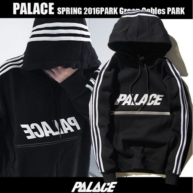 palace reflective hoodie