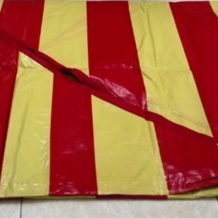 10ft X 10ft / 10ft X 15ft STRIPE CANVAS KHEMAH SAIZ 10X10 &amp; 10X15 PVC ...