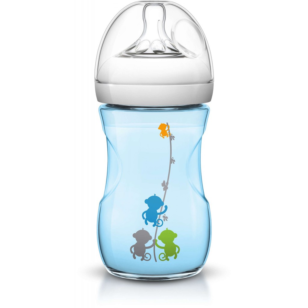 Philips Avent Natural Bottle Monkey Single 9oz | Shopee Malaysia