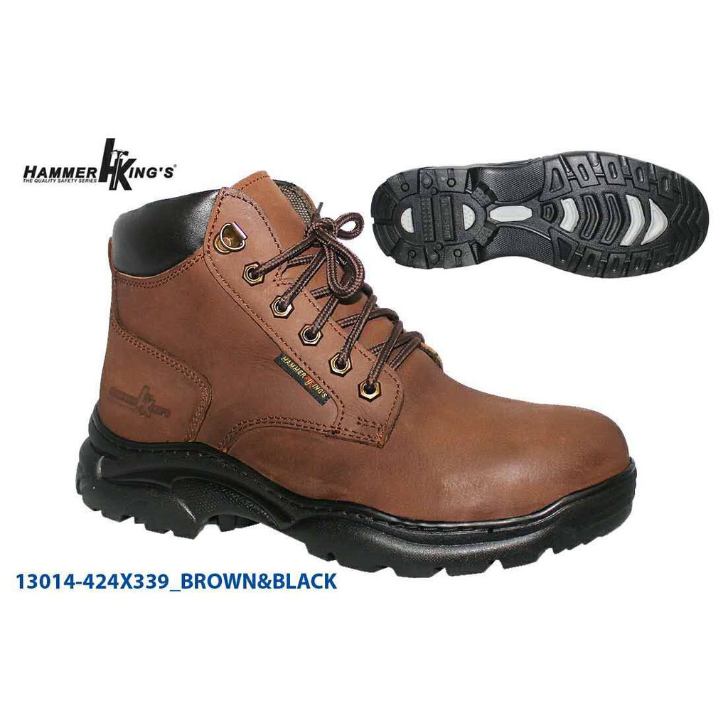 kings steel cap boots