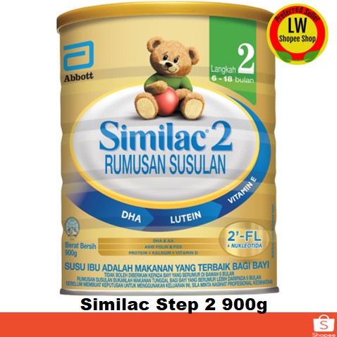 Similac Step 2 900g 6 18month Shopee Malaysia