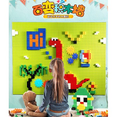 lego wall building