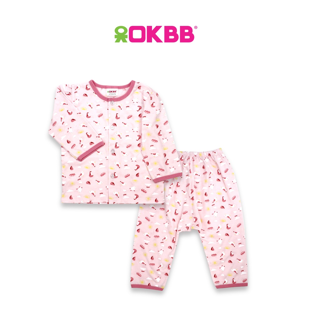 OKBB Baby Girl Clothing Suit Full Printed Animal Cartoon Characters Casual Wear BS1390_B209_11_G