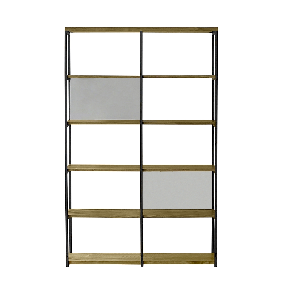 FINSSO : ROMERO Multi Layer Modern Industrial Style Wall Storage Iron Shelf Divider