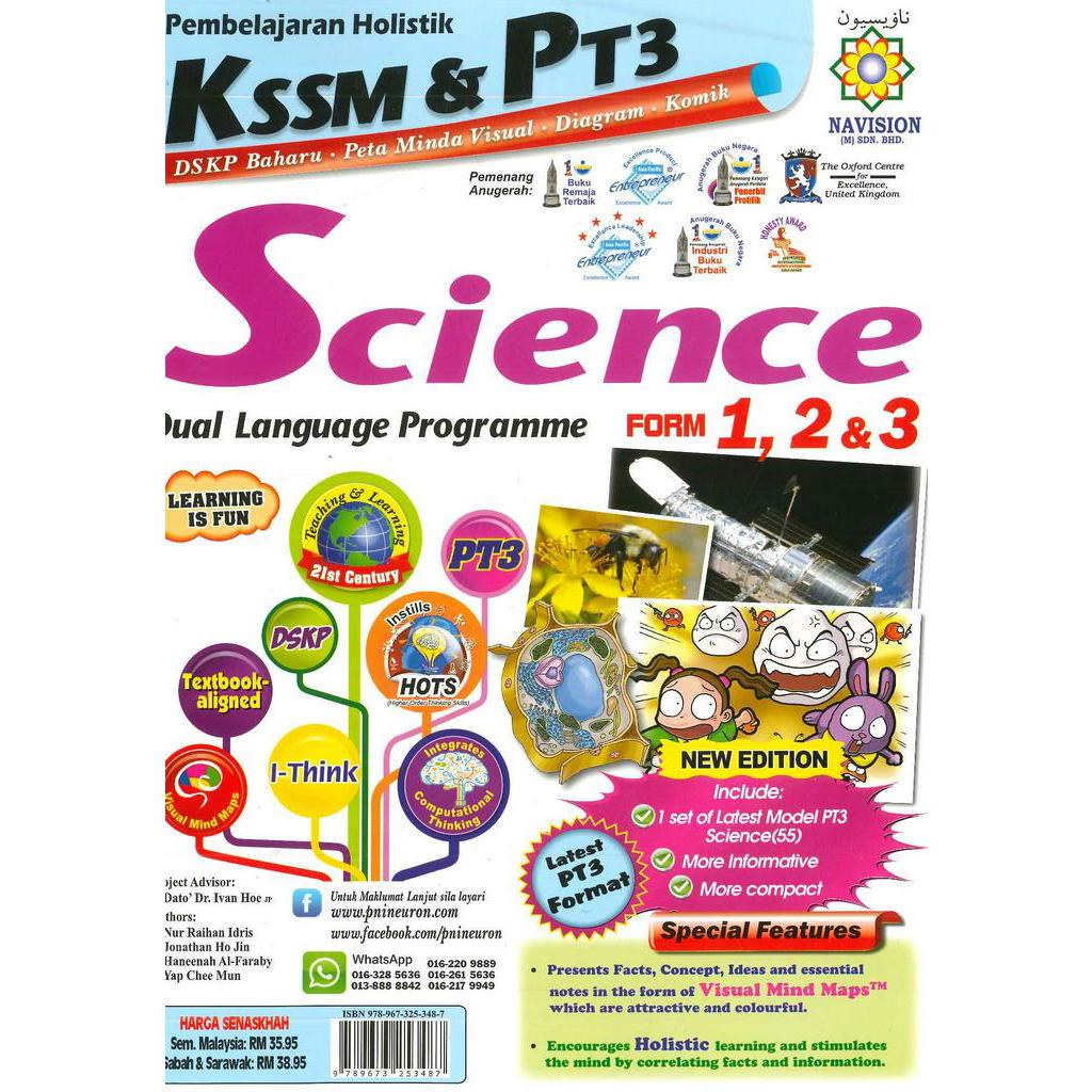 2021 Pembelajaran Holistik Kssm And Pt3 Science Dlp Form 1 2 And 3