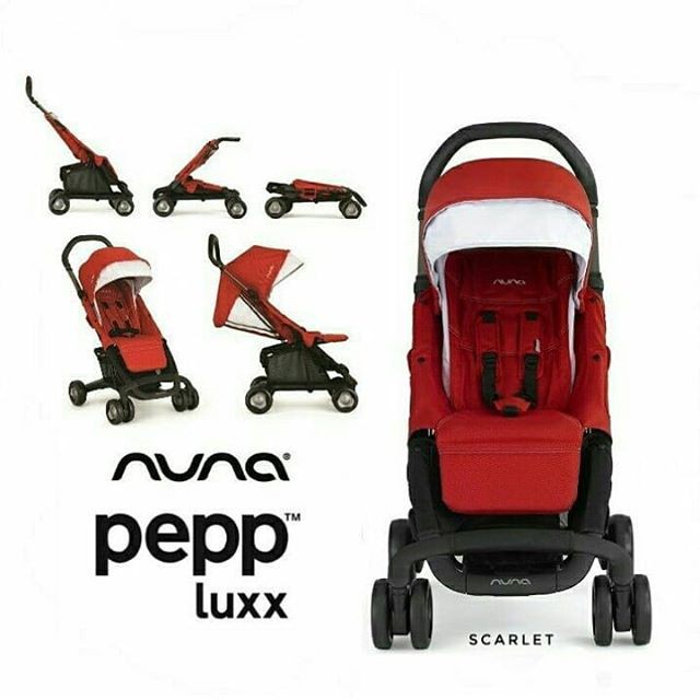 Nuna Pepp Luxx Scarlet Shopee Malaysia
