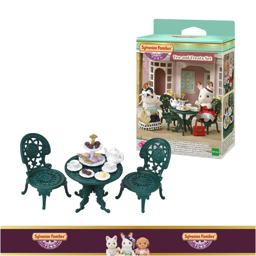 sylvanian families tea and treats set