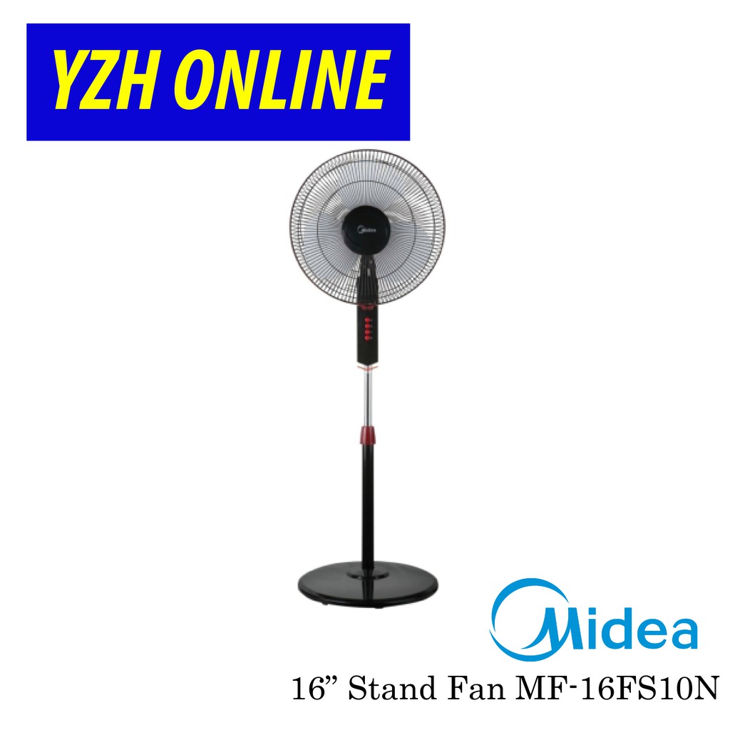 Midea Stand Fan 16 3 Speed Mf 16fs10n Shopee Malaysia