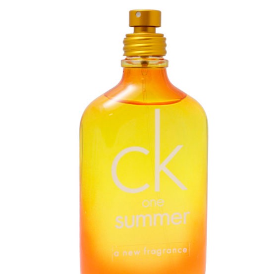 ck one summer orange bottle