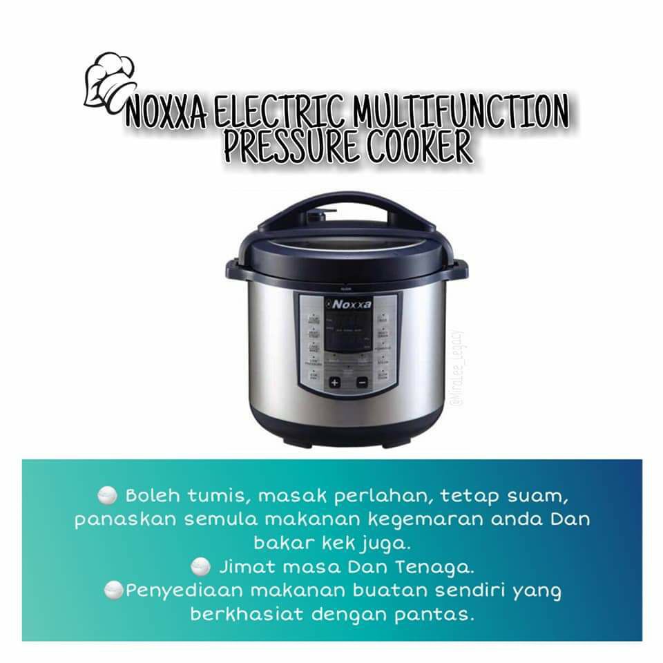 NOXXA PRESSURE COOKER RM780 (PASARAN RM825) | Shopee Malaysia