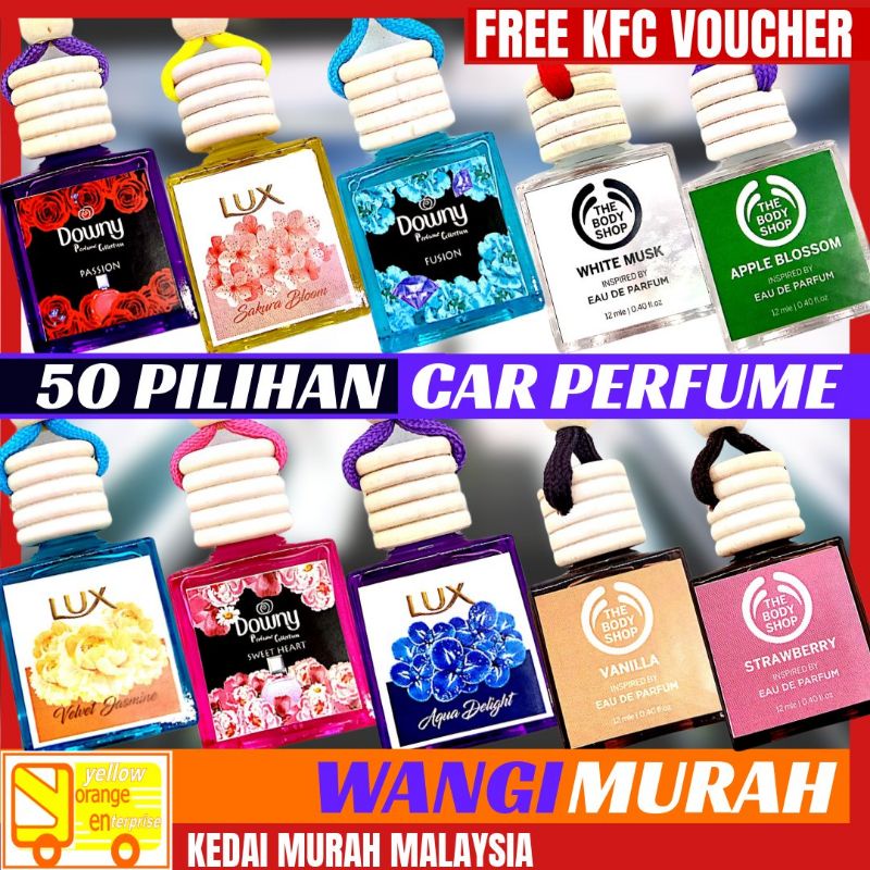 OFFER50 Pilihan (10ML) CAR PERFUME Murah [LIMITED EDITION] MINYAK WANGI KERETA TAHAN LAMA