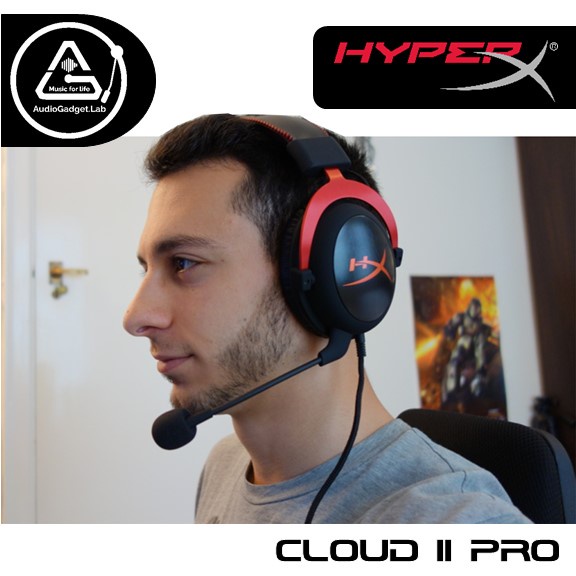 HYPERX CLOUD II PRO GAMING HEADSET KHXHSCPRD RED Shopee Malaysia