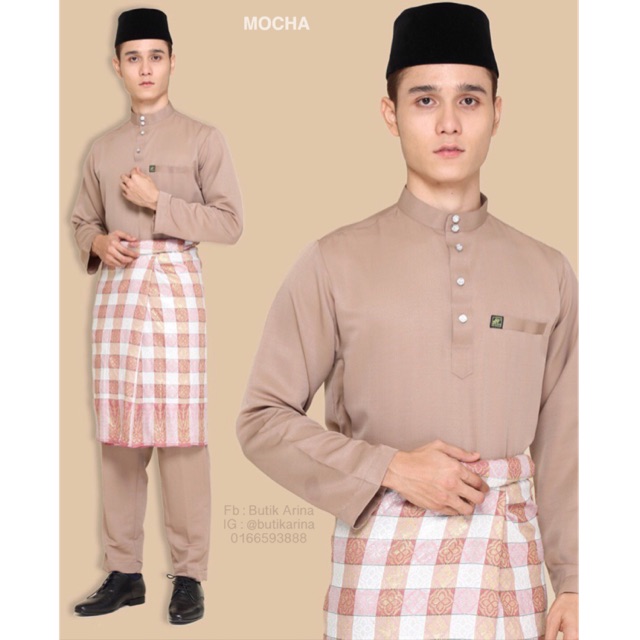 10+ Ide Baju Melayu Warna Coklat Muda - Lamaz Morradean