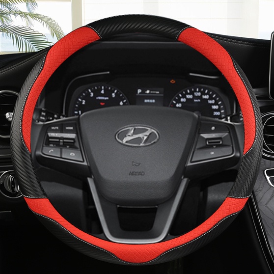 No Smell Thin All Model Hyundai Carbon Fiber Penutup Stereng Steering