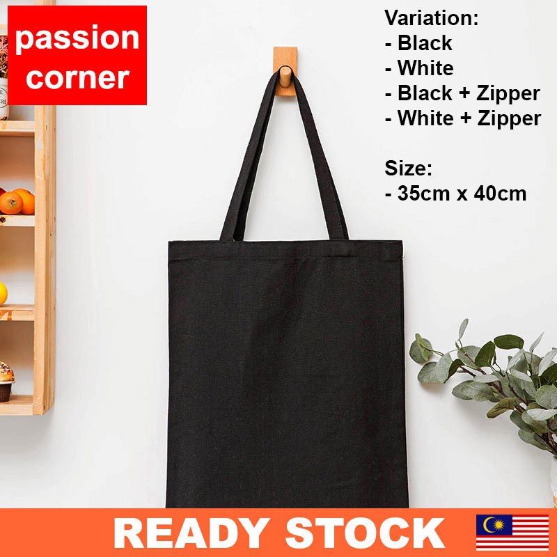 thick canvas tote bag