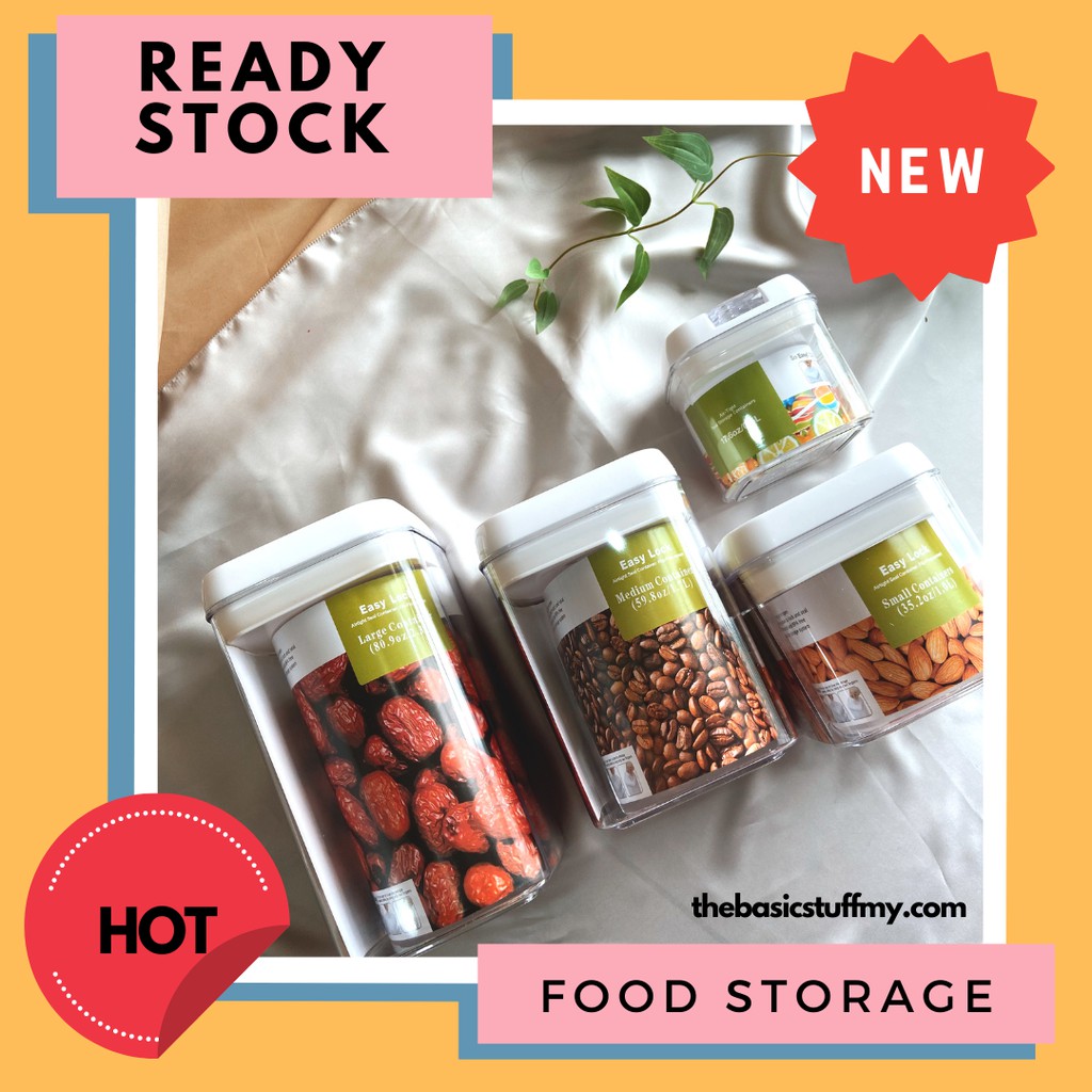 Buy Bekas Kedap Udara Transparent Airtight Food Container Spaghetti Storage Transparent Organizer Seetracker Malaysia