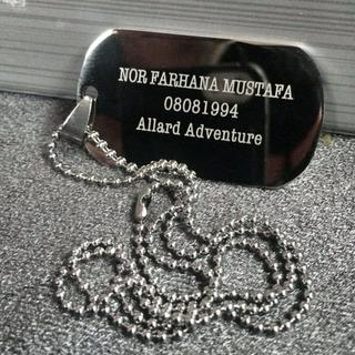 military dog tag maker