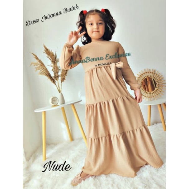 BAJU BUDAK PRINCESS DRESS RAFFLE TRENDING FASHION IRONLESS ITALIAN CREP MUSLIMAH JUBAH