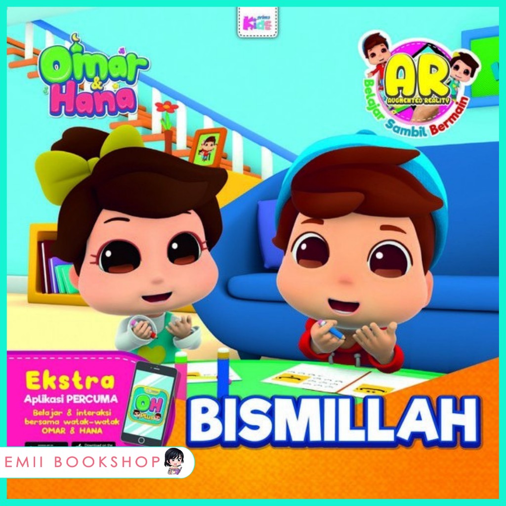 Omar Dan Hana Bismillah AR Augmented Reality Buku Kanak Kanak