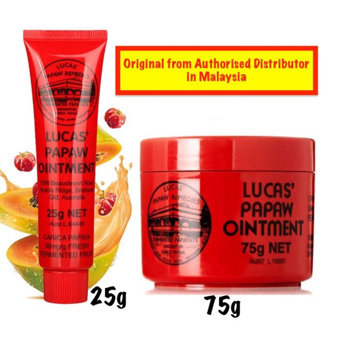 Lucas Papaw Ointment 25g/75g | Shopee Malaysia