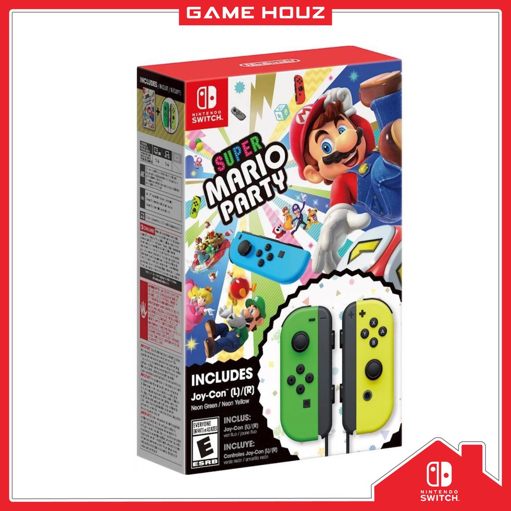 do you need joycons for mario party