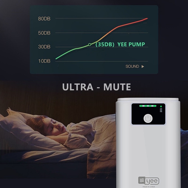 Buy Aquarium YEE Rechargeable Oxygen Air Pump AC/DC *Lithium 