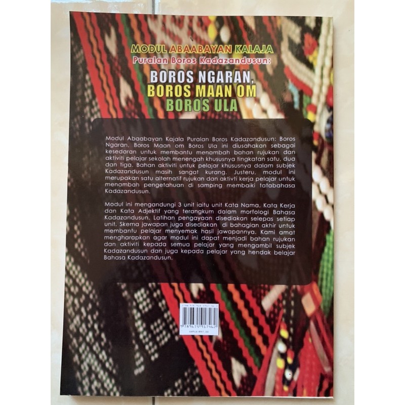 Buku Bahasa Kadazan Dusun Shopee Malaysia