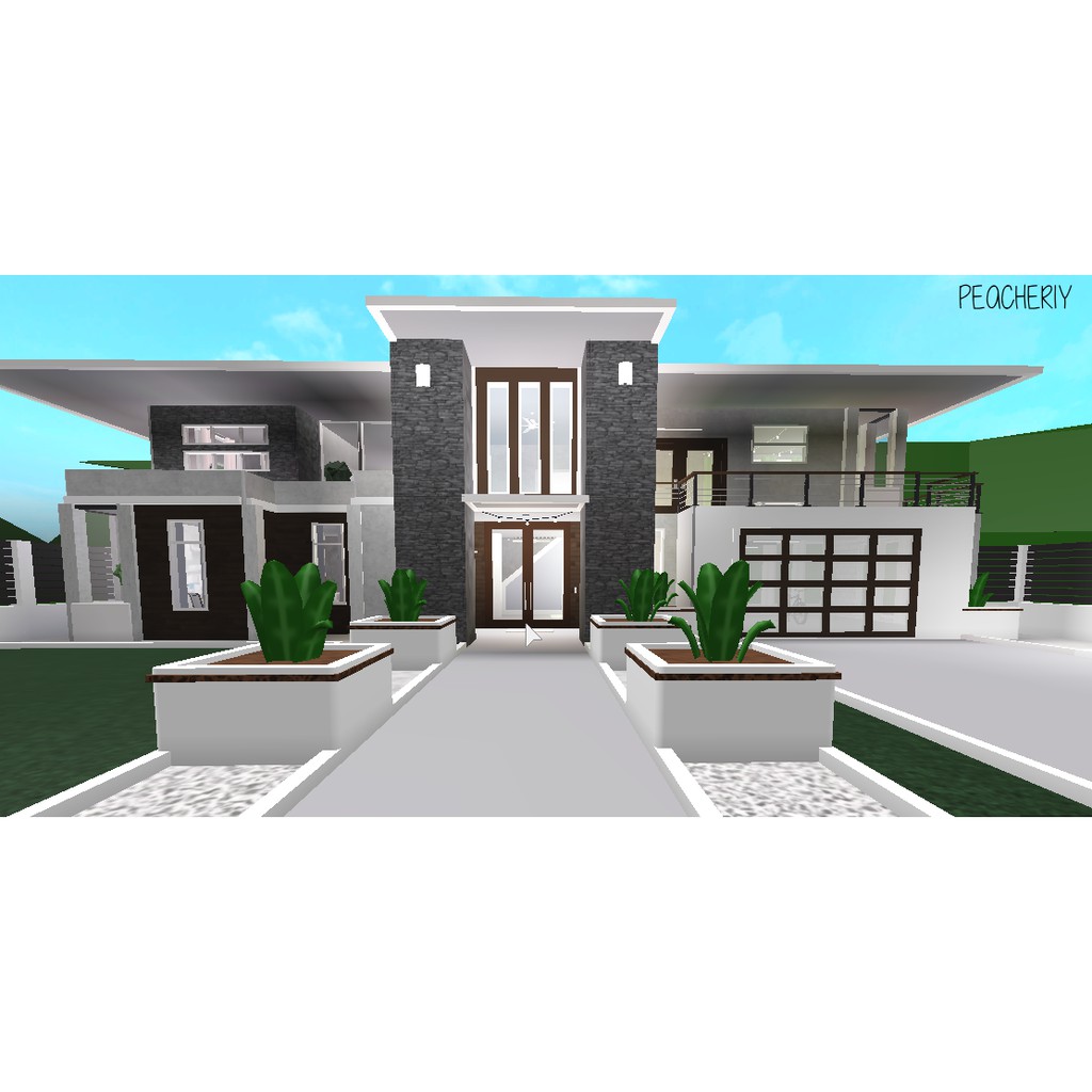 Roblox Bloxburg Custom House Design Shopee Malaysia - roblox bloxburg house plans