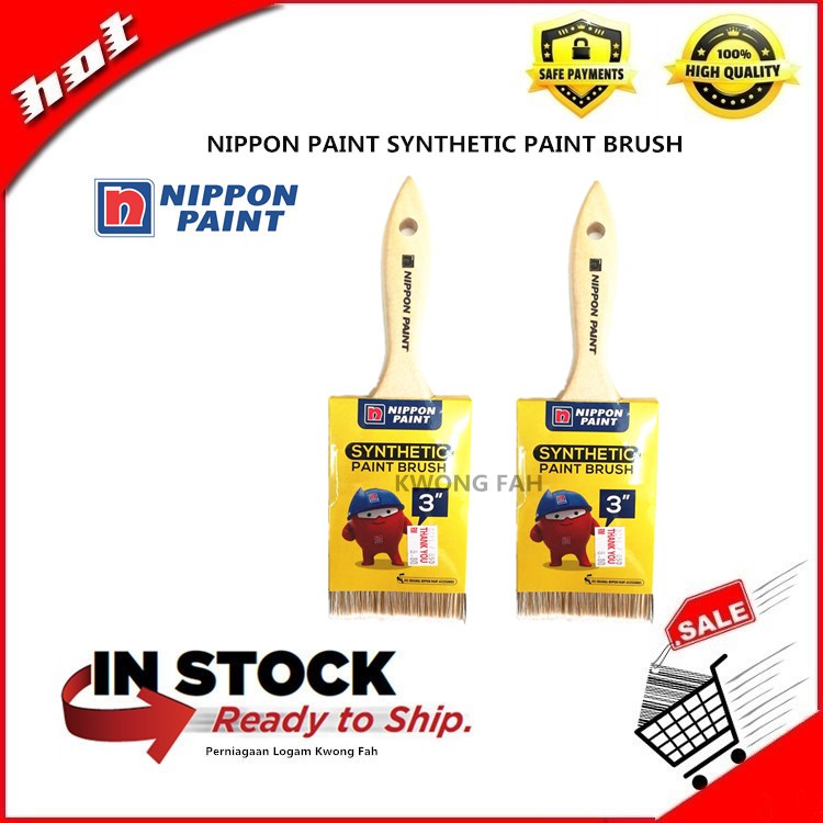  NIPPON  PAINT  Synthetic Paint  Brush Shopee Malaysia