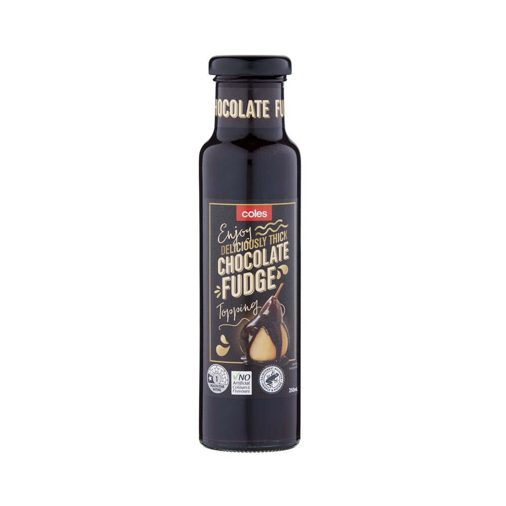 Coles Chocolate Fudge Dessert Topping/Sauce 250ml Shopee Malaysia