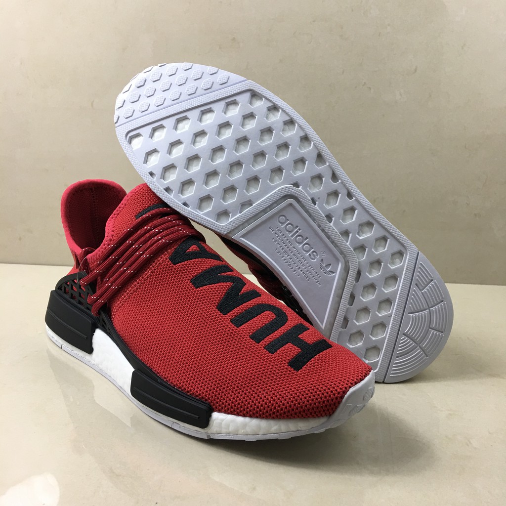pharrell williams human race shoes red