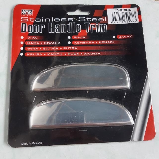 Proton Waja Door Handle Chrome Cover 4pcs Shopee Malaysia